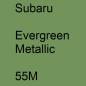 Preview: Subaru, Evergreen Metallic, 55M.